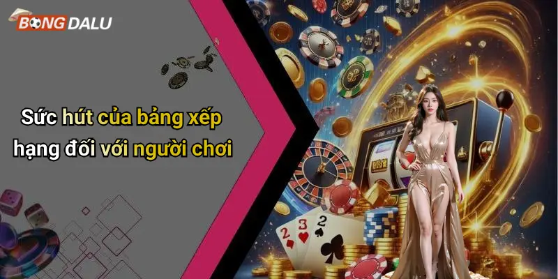 Sức hút của bảng xếp hạng đối với người chơi