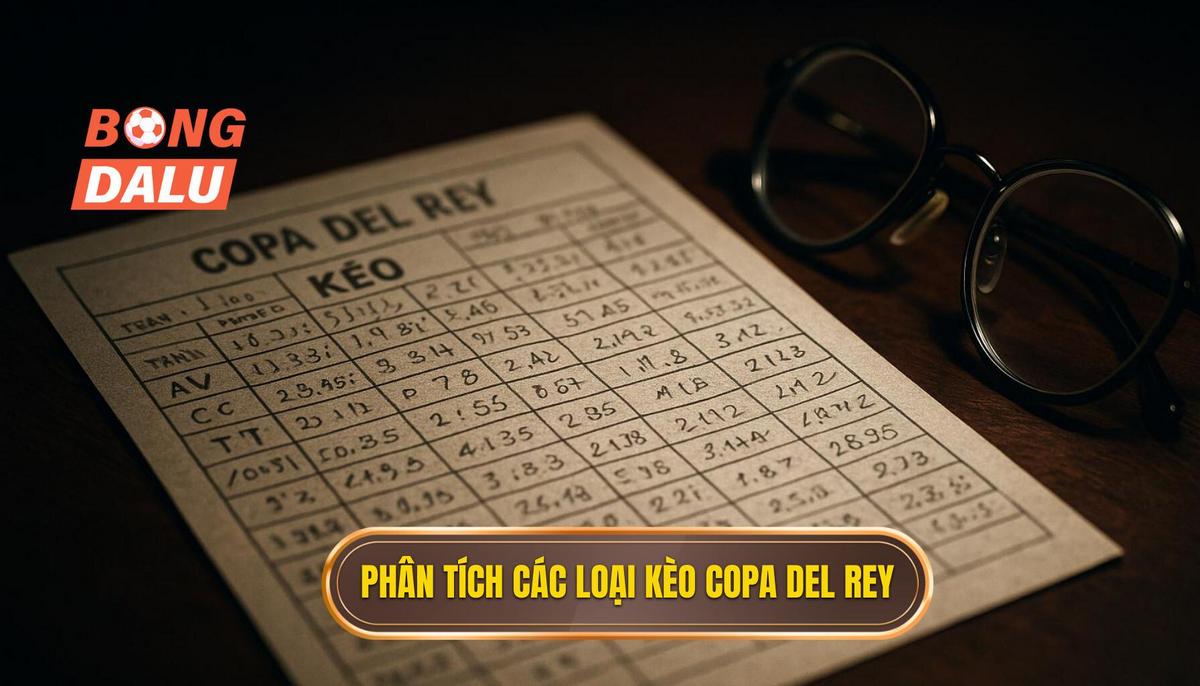 Phân Tích Chuyên Sâu Các Loại Kèo Đặc Trưng Ở Copa Del Rey