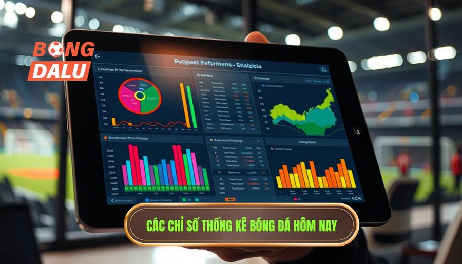Các chỉ số thống kê đội bóng hôm nay cần đặc biệt lưu tâm